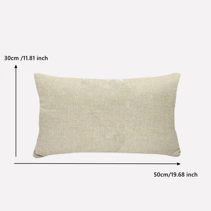 Charming Cartoon Camper Linen Throw Pillow Cover - Très Elite
