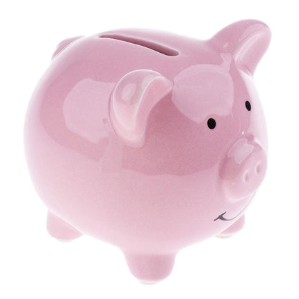 Charming Cartoon Ceramic Piggy Bank: A Delightful Savings Companion for Kids - Très Elite