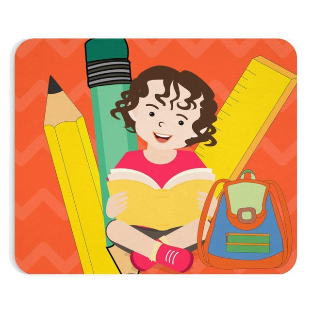 Charming Customized Super Boy Learning Theme Mousepad for Desk Aesthetics