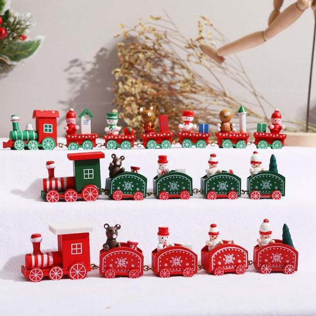 Charming Holiday Train Ornament - Joyous Decor for Christmas Celebrations