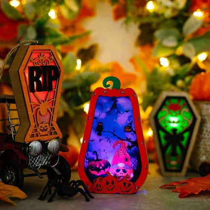 Charming Illumination: 2-Piece Decorative Light-Up Hanging Widgets for Your Home - Très Elite
