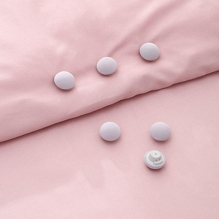 Charming Mushroom Shaped Fabric Clips - Set of 4 | Adorable Bedding Fasteners for Home - Très Elite