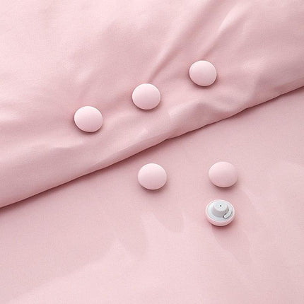 Charming Mushroom Shaped Fabric Clips - Set of 4 | Adorable Bedding Fasteners for Home - Très Elite