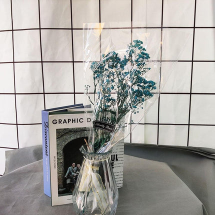 Charming Natural Dried Gypsophila Wheat Bouquet - Ideal Home Decor and Gift Option - Très Elite
