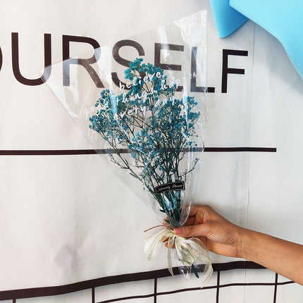 Charming Natural Dried Gypsophila Wheat Bouquet - Ideal Home Decor and Gift Option - Très Elite