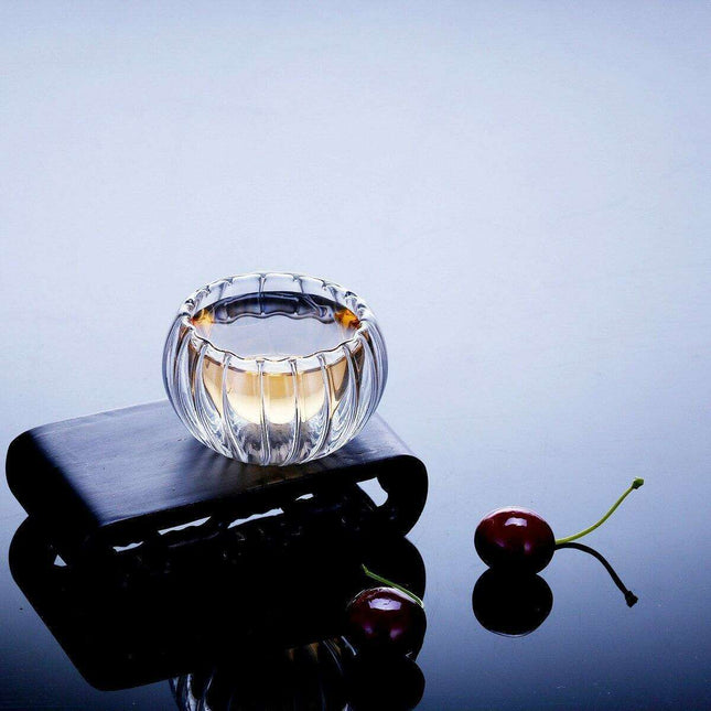 Charming Pumpkin Double Wall Shot Glass Set - 6 Piece Collection for Festive Gatherings!