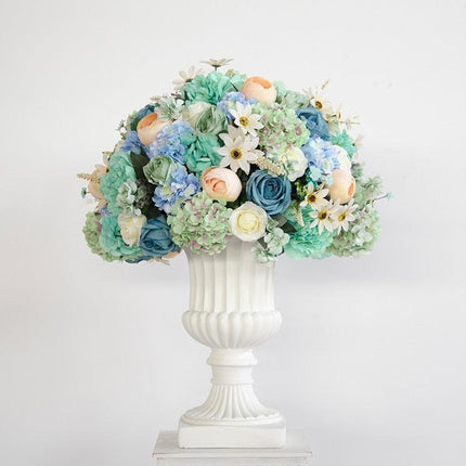 Charming Silk Floral Sphere with Roses and Hydrangeas - Perfect for Special Events and Celebrations - Très Elite