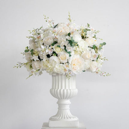 Charming Silk Floral Sphere with Roses and Hydrangeas - Perfect for Special Events and Celebrations - Très Elite