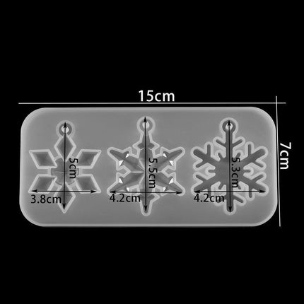 Charming Snowflake DIY Craft Set for Unique Christmas Jewelry and Ornaments - Très Elite