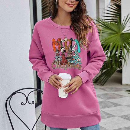 Cheerful Christmas Celebration Graphic Sweater