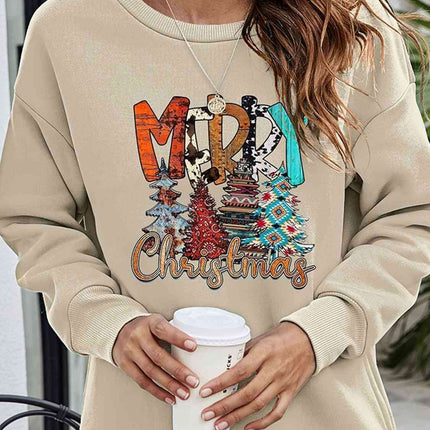 Cheerful Christmas Celebration Graphic Sweater - Très Elite