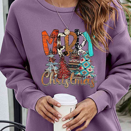 Cheerful Christmas Celebration Graphic Sweater - Très Elite