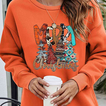 Cheerful Christmas Celebration Graphic Sweater - Très Elite