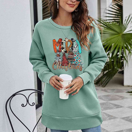 Cheerful Christmas Celebration Graphic Sweater