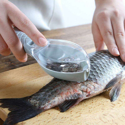 Cheerful Fish Scale Scraper and Grater: Your Go-To Kitchen Companion - Très Elite