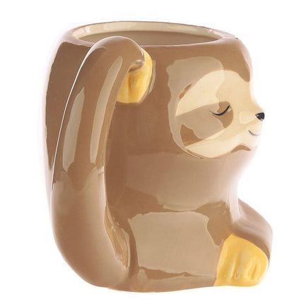 Cheerful Sloth 3D Ceramic Coffee Mug - Elevate Your Morning Routine