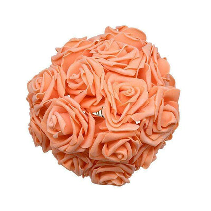 Chic 24-Piece Foam Rose Arrangement: Ideal for Home and Event Styling
