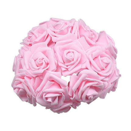 Chic 24-Piece Foam Rose Arrangement: Ideal for Home and Event Styling