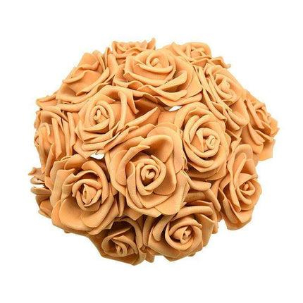 Chic 24-Piece Foam Rose Arrangement: Ideal for Home and Event Styling