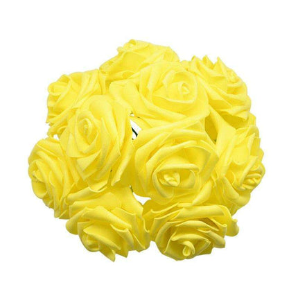 Chic 24-Piece Foam Rose Arrangement: Ideal for Home and Event Styling