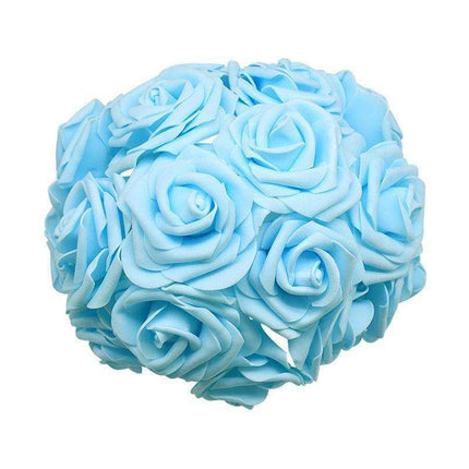 Chic 24-Piece Foam Rose Arrangement: Ideal for Home and Event Styling