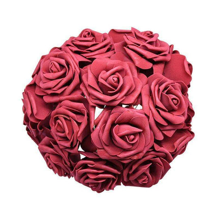 Chic 24-Piece Foam Rose Arrangement: Ideal for Home and Event Styling