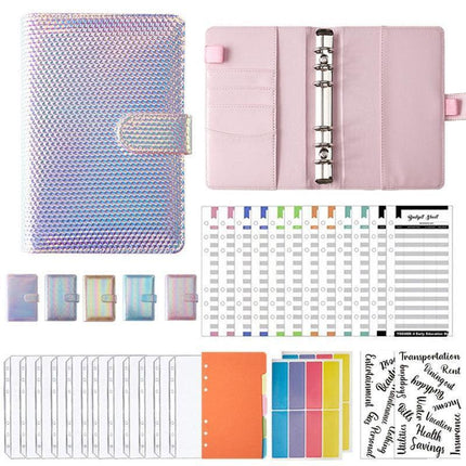 Chic A6 Budget Planner with Stylish Zip Pockets for Effortless Financial Management 📔🔖 - Très Elite
