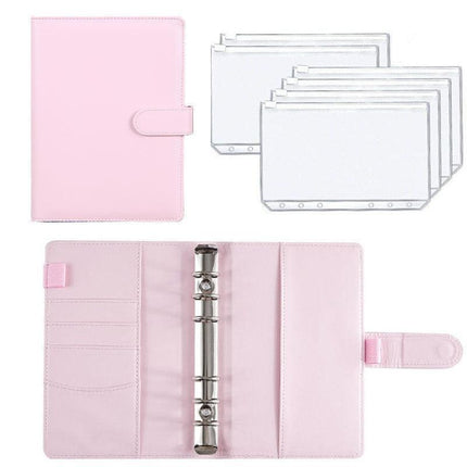 Chic A6 Budget Planner with Stylish Zip Pockets for Effortless Financial Management 📔🔖 - Très Elite