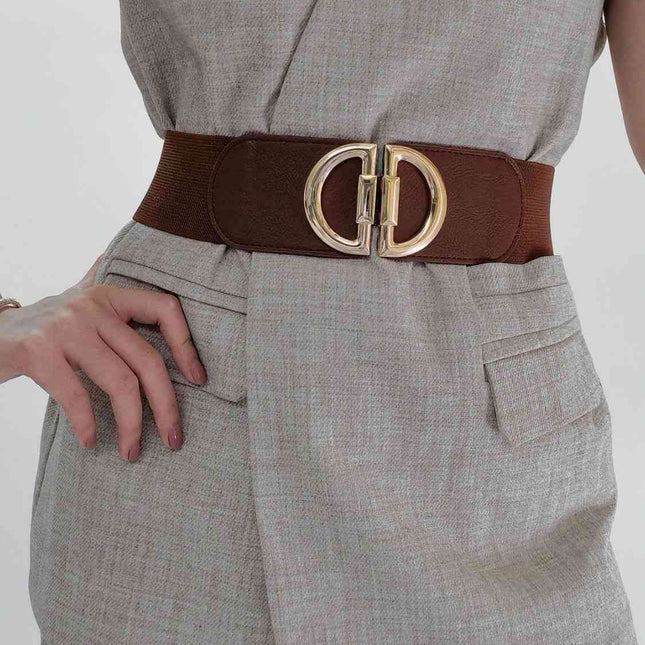 Chic Adjustable Elastic Waist Belt for Effortless Style Upgrade