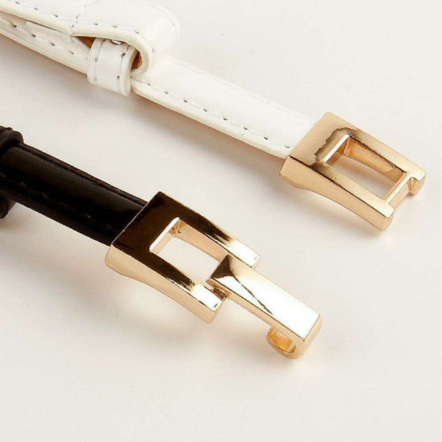 Chic Adjustable Waist Belt Made from Premium PU and Zinc Alloy