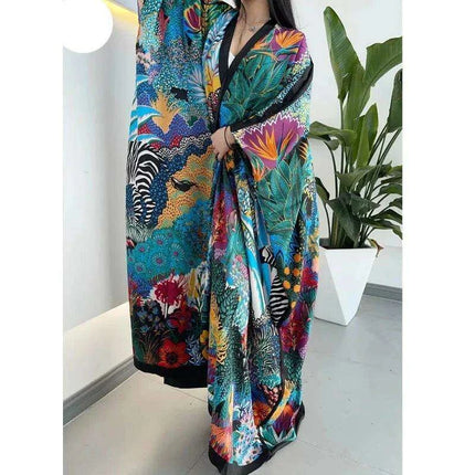Chic African Rayon Cardigan for Autumn: A Trendy Bohemian Women's Fashion Essential - Très Elite