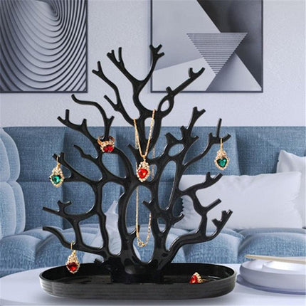 Chic Antler-Inspired Jewelry Display Stand: Showcase Your Treasures with Elegance - Très Elite
