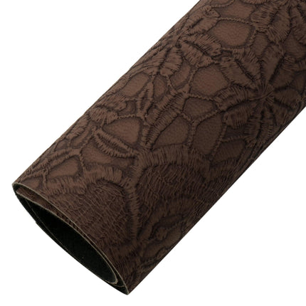 Chic Bloom: Premium Faux Leather Craft Sheets for Creative Expression - Très Elite