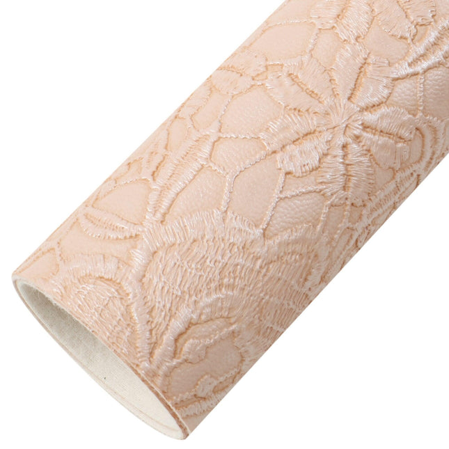 Chic Bloom: Premium Faux Leather Craft Sheets for Creative Expression