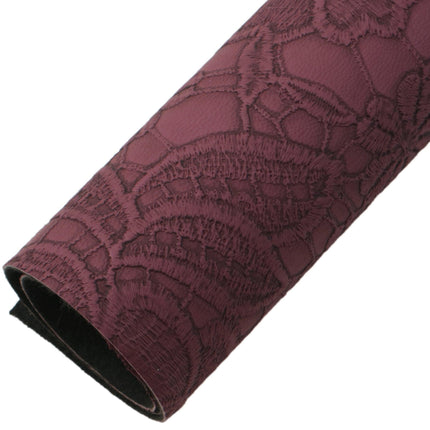 Chic Bloom: Premium Faux Leather Craft Sheets for Creative Expression - Très Elite