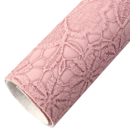 Chic Bloom: Premium Faux Leather Craft Sheets for Creative Expression - Très Elite