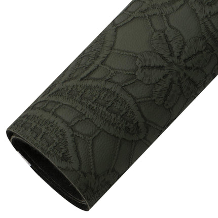 Chic Bloom: Premium Faux Leather Craft Sheets for Creative Expression - Très Elite