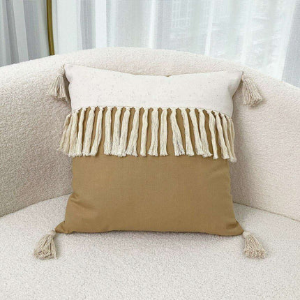 Chic Bohemian Tassel Pillow Sham Collection
