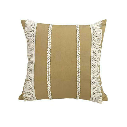 Chic Bohemian Tassel Pillow Sham Collection