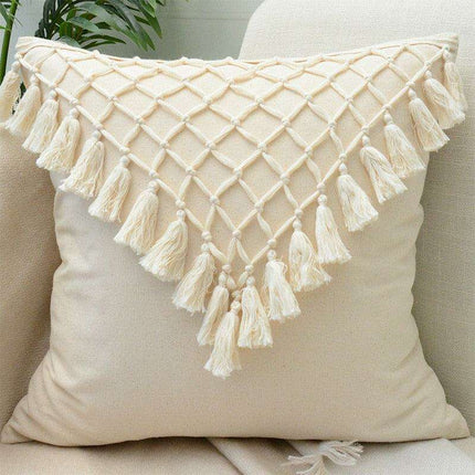 Chic Bohemian Tassel Pillow Sham Collection