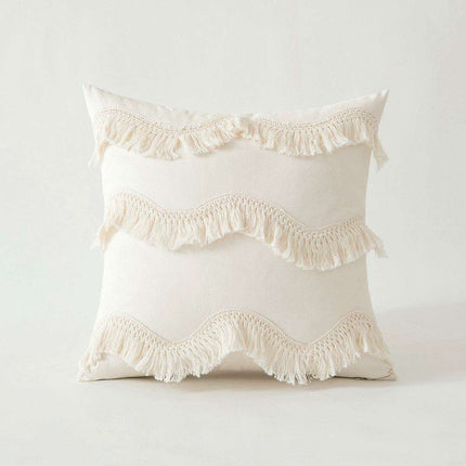 Chic Bohemian Tassel Pillow Sham Collection