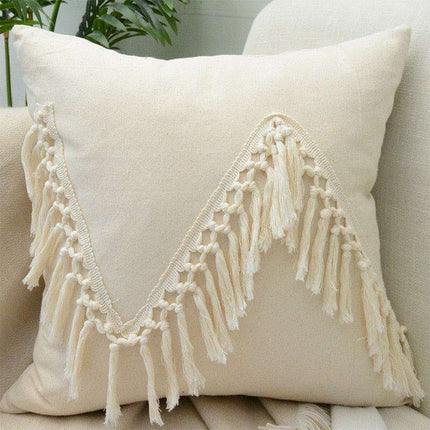 Chic Bohemian Tassel Pillow Sham Collection