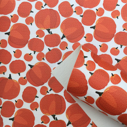 Chic Bow-knot Faux Leather Fabric in Elegant Apple Lychee for Creative Crafts - Très Elite