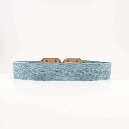 Chic Braided Waist Belt with Textured Design - Très Elite
