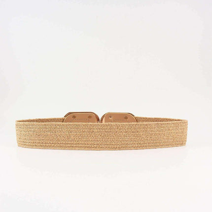 Chic Braided Waist Belt with Textured Design - Très Elite