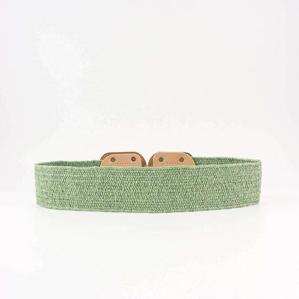 Chic Braided Waist Belt with Textured Design - Très Elite