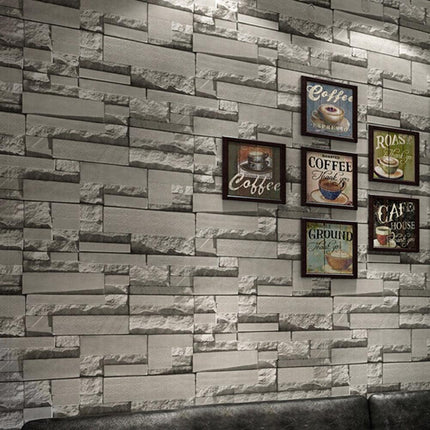 Chic Brick Pattern Peel and Stick Wallpaper - Easy to Apply & Customize Your Space..