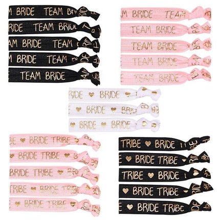 Chic Bride Tribe: Bachelorette Party Jewelry Collection (6/11pcs) - Très Elite