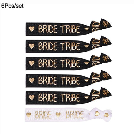 Chic Bride Tribe: Bachelorette Party Jewelry Collection (6/11pcs) - Très Elite