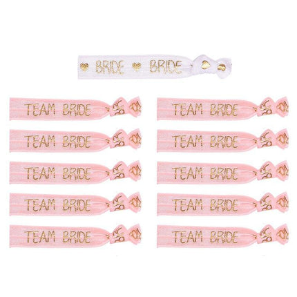 Chic Bride Tribe: Bachelorette Party Jewelry Collection (6/11pcs) - Très Elite